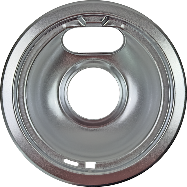 W10196406CM Range Small 6" Steel Drip Bowl Pan Replaces WPW10196406  Parts-O-Matic