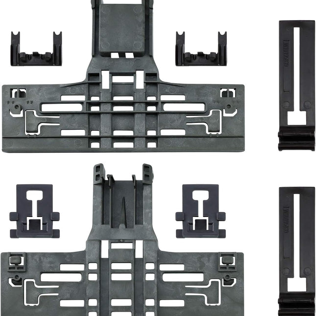 XPARTCO W10546503KIT Dishwasher Upper Rack Adjuster Repair Kit Replaces WPW10546503, WPW10195840, WPW10195839, WPW10250160  Parts-O-Matic