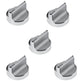 (5 Pack) ERP W10594481 Surface Burner Knob Replaces WPW10594481
