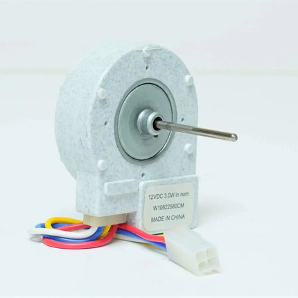 W10822580CM Refrigerator Evaporator Fan Motor Replaces W10822580 Choice Manufactured Parts