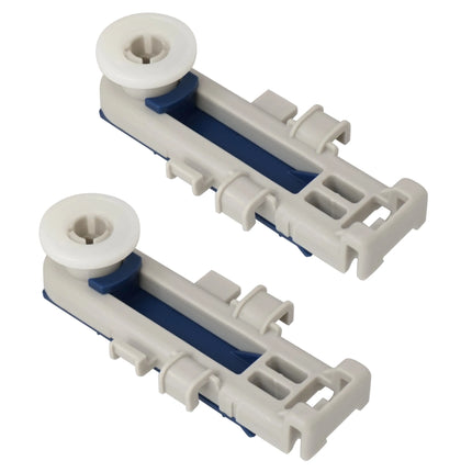 (2 Pack) W11157085CM Dishwasher Upper Rack Adjuster Wheel Replaces W11157085 Choice Manufactured Parts
