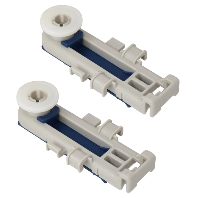 (2 Pack) W11157085CM Dishwasher Upper Rack Adjuster Wheel Replaces W11157085 Choice Manufactured Parts