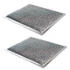 (2 Pack) WB02X10700CM Range Hood Charcoal Filter Replaces WB02X10700