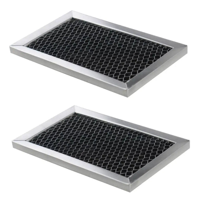 (2 Pack) WB02X11124CM Microwave Charcoal Filter Replaces WB02X11124 Choice Manufactured Parts