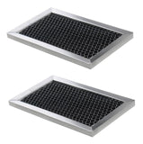 (2 Pack) WB02X11124CM Microwave Charcoal Filter Replaces WB02X11124