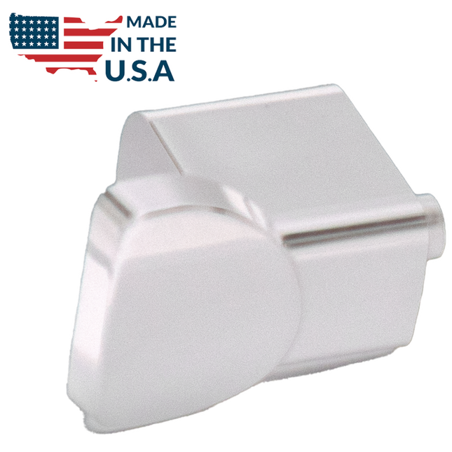 WB06X10943CM Microwave Door Handle End Cap Replaces WB06X10943  Parts-O-Matic