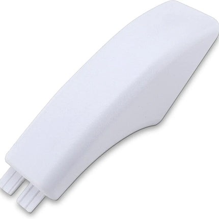 (2 Pack) WB07K10043CM Oven Door Handle End Cap (White) Replaces WB07K10043 Choice Manufactured Parts
