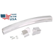 WB15X10276CM Microwave Door Handle Kit (White) Replaces WB15X10276, WB06X10943