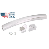 WB15X10276CM Microwave Door Handle Kit (White) Replaces WB15X10276, WB06X10943