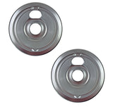 (2 Pack) WB31M16CM 6" Burner Drip Pan Replaces WB31K10265