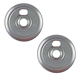 (2 Pack) WB31X5010CM 6" Burner Drip Pan Replaces WB31X5010