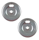 (2 Pack) WB32X106CM 8" Burner Drip Pan Replaces WB32X106