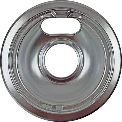 (2 Pack) WB32X107CM 6" Burner Drip Pan Replaces WB32X107  Parts-O-Matic