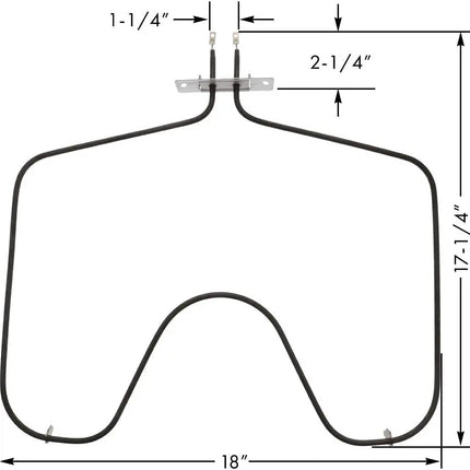 ERP WB44X5082 Oven Bake Element Exact Replacement Parts