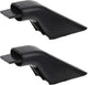 (2 Pack) WB7X7183CM Oven Door Handle Endcap (Black) Replaces WB7X7183