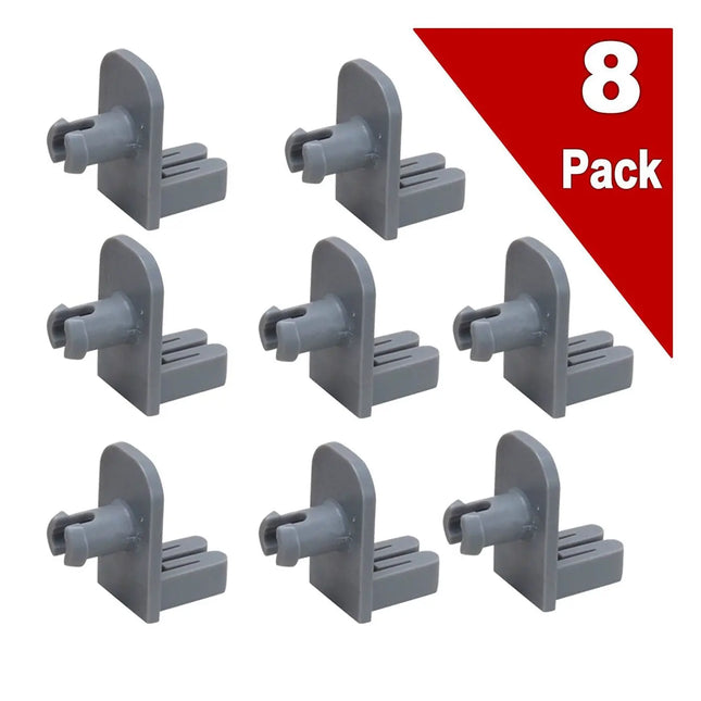 (8 Pack) ERP WD12X10277 Dishwasher Lower Dishrack Roller Axle Exact Replacement Parts