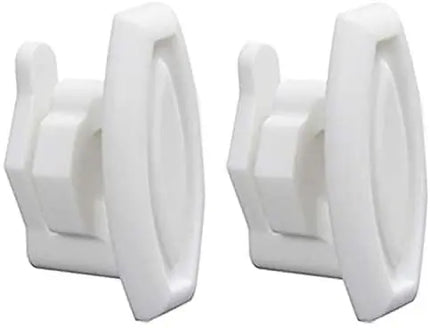 (2 Pack) WD12X10304CM Dishwasher Top Rack Slide End Cap Clip (Older Style) Replaces WD12X10304 Choice Manufactured Parts