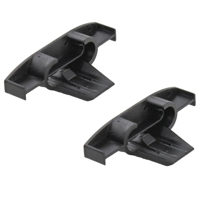 (2 Pack) WD12X10426CM Dishwasher Upper Rack End Cap Replaces WD12X10426 Choice Manufactured Parts