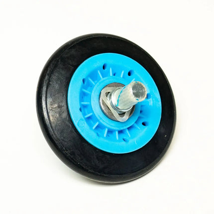 (6 Pack) WE03X10016CM Dryer Drum Support Roller & Axle Replaces WE03X10016 Choice Manufactured Parts