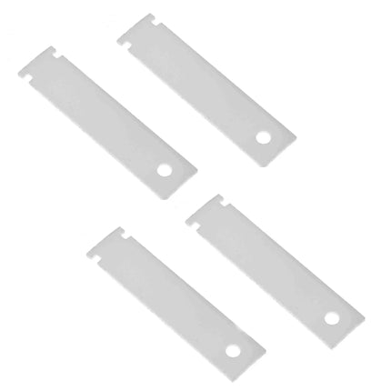 (4 Pack) WE1M1067CM Dryer Drum Glide Replaces WE03X37317 Choice Manufactured Parts
