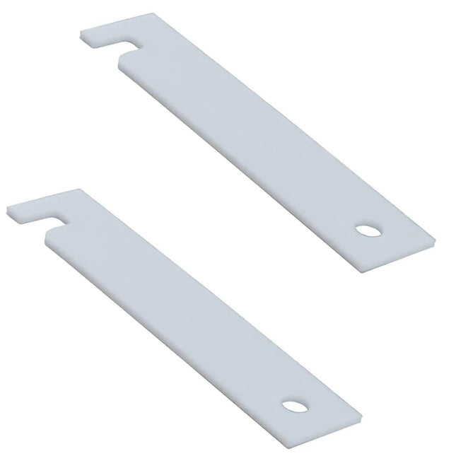 (2 Pack) WE3M51CM Dryer Drum Glide Replaces WE03X37319 Choice Manufactured Parts