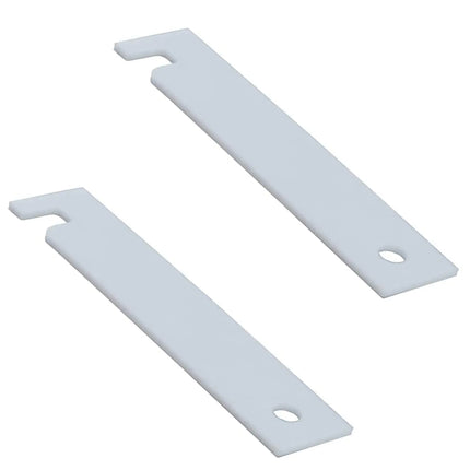 (2 Pack) WE3M52CM Dryer Drum Glide Replaces WE03X37320 Choice Manufactured Parts