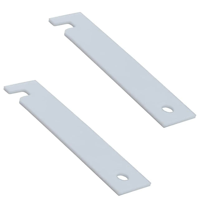 (2 Pack) WE3M52CM Dryer Drum Glide Replaces WE03X37320 Choice Manufactured Parts