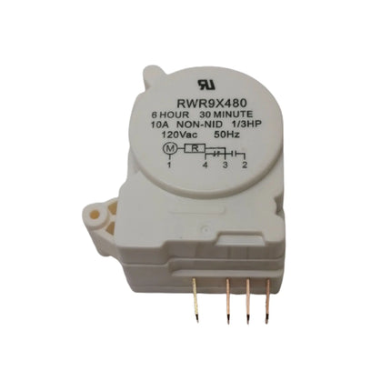 WR9X480CM Refrigerator Defrost Timer Replaces WR9X480 Choice Manufactured Parts