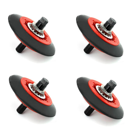 (4 Pack) ER4581EL2002A Dryer Drum Roller Replaces 4581el2002A  Parts-O-Matic
