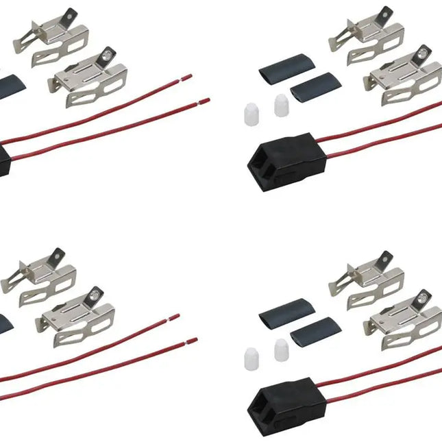 (4 Pack) ERP R117 Range Surface Burner Receptacle Kit Exact Replacement Parts