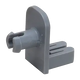 ERWD12X10277 Dishwasher Lower Dishrack Roller Axle Replaces WD12X10277