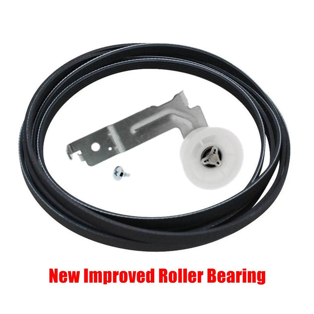 EXP653 Dryer Idler Pulley and Belt Set Replaces 6602-001655, DC93-00634A Xpartco