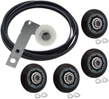 EXP692 Dryer Belt, Idler Pulley and Drum Roller Set