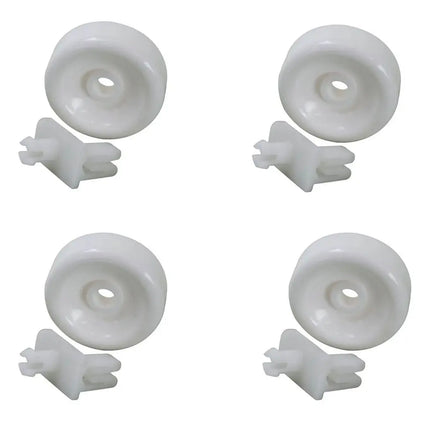 (4 Pack) EXPWD12X10267 Dishrack Roller Replaces WD12X10267 Xpartco